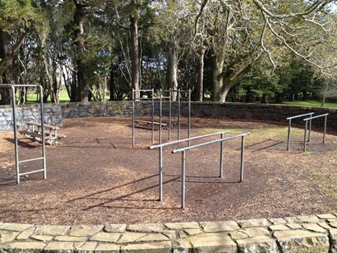 Auckland - Calisthenics Park - Cornwall Park - New Zealand - Spot