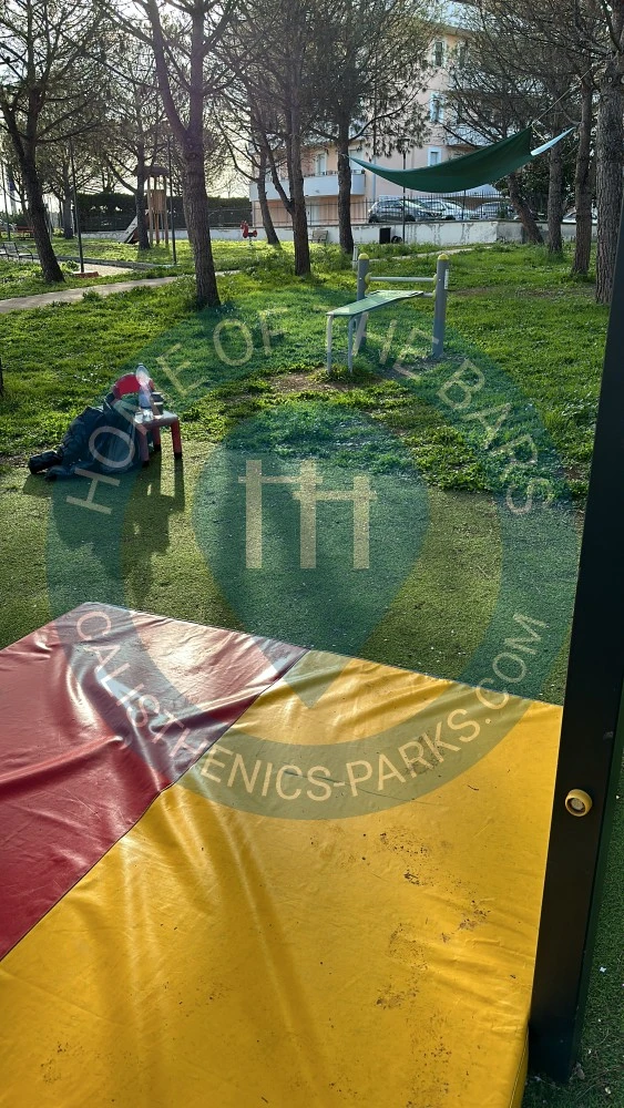 Calisthenics park in 
Address
                                    Via Praga 11, 65010 Spoltore Pescara, Italy
                            