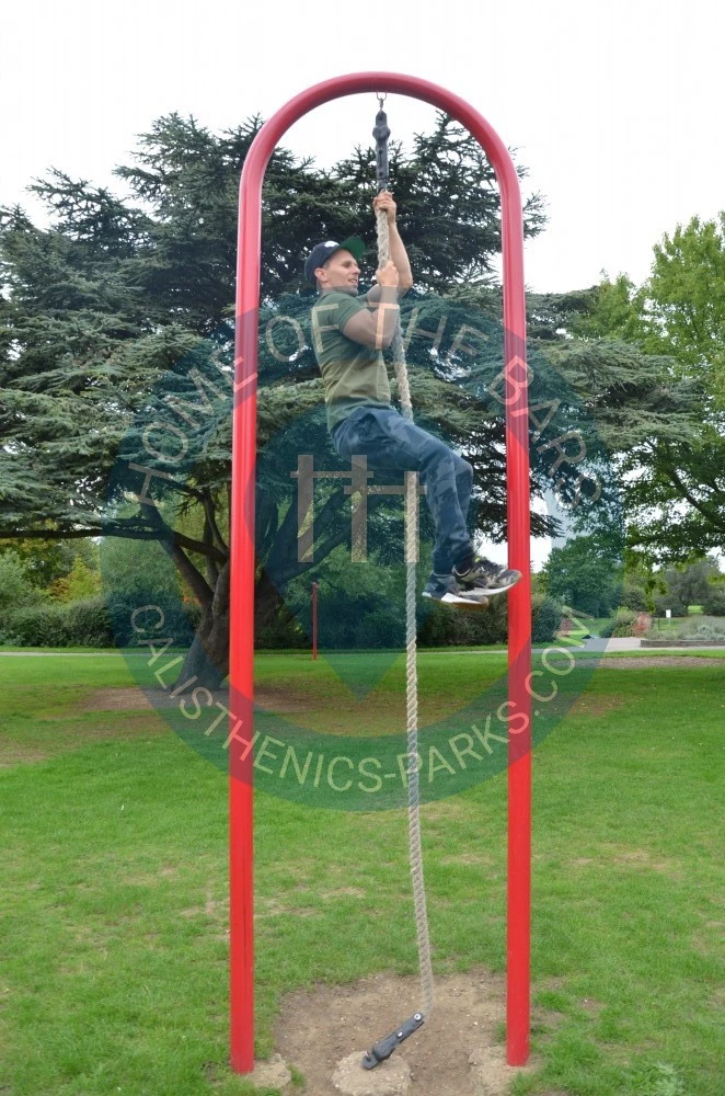 Calisthenics park in Buttsbury Road, Loxford Lane, Loxford, London Borough of Redbridge, London, Greater London, England, IG1 2PJ, United Kingdom