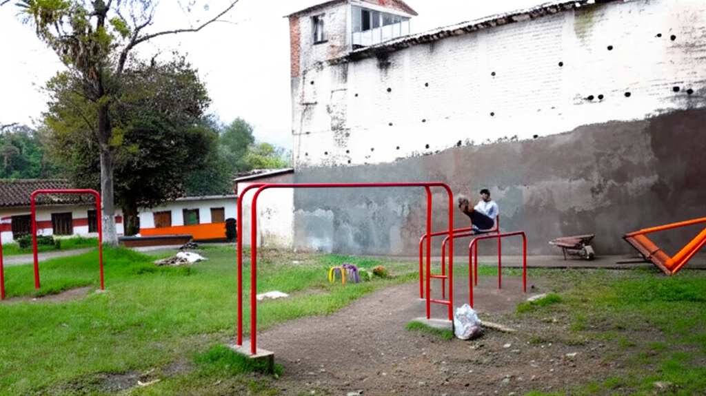 Calisthenics park in INPEC Santa Rosa de Cabal, Calle 15, Parcelación Guadalupe, Santa Rosa de Cabal, Risaralda, 661020, Colombia