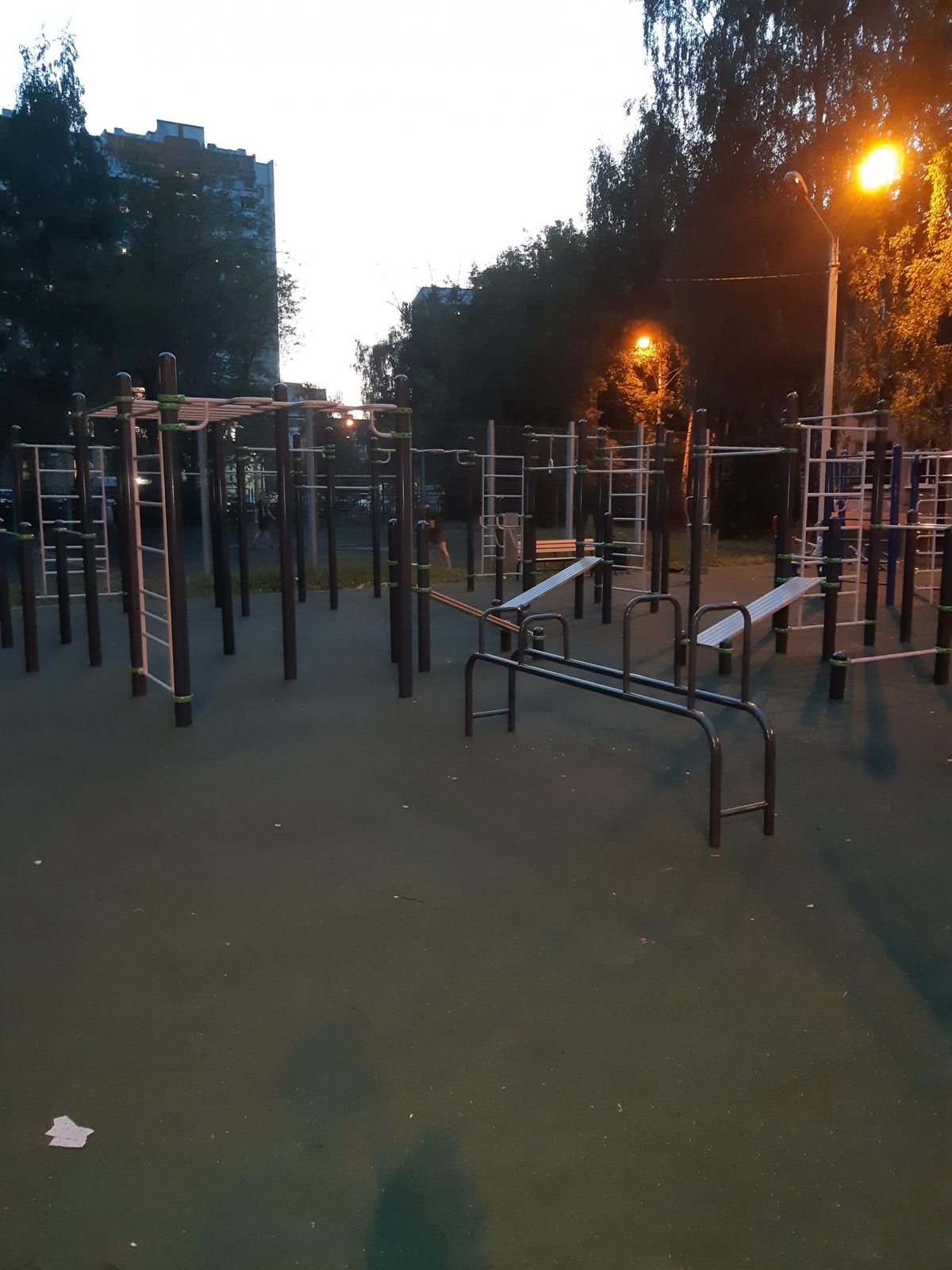 Outdoor Gym - Korolev - Korolev - Street Workout Park - Улица Дзержинского - Russia - Spot