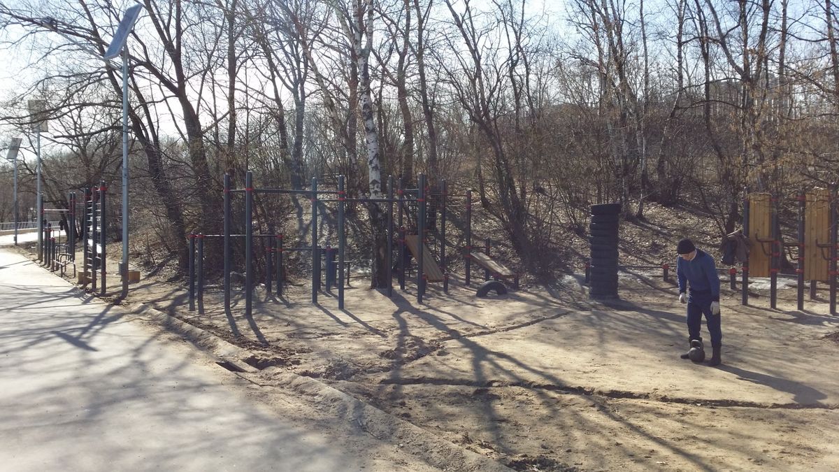 Outdoor Gym - Moscow - Moscow - Street Workout Park - Улица Свободы - Russia - Spot