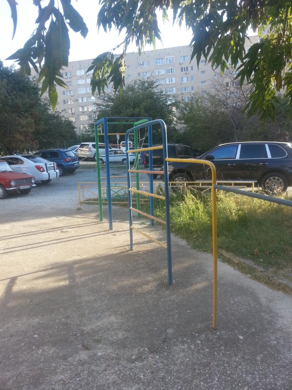 Calisthenics park in Полевая улица, Толстый мыс, Геленджик, городской округ Геленджик, Краснодарский край, Южный федеральный округ, 353461, Россия