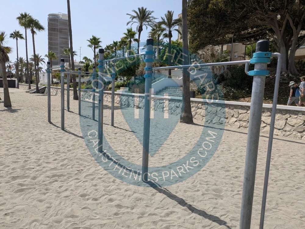 Calisthenics park in 
Address
                                    Paseo Pedro Manrique, 29680 Estepona, Málaga, Spain
                            