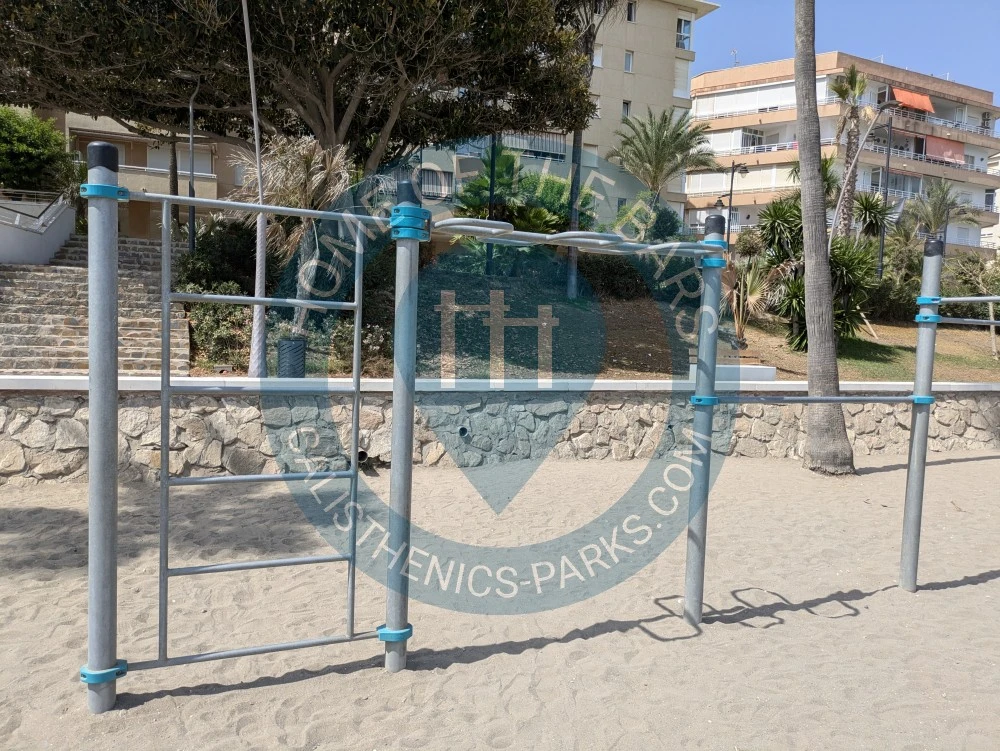 Calisthenics park in 
Address
                                    Paseo Pedro Manrique, 29680 Estepona, Málaga, Spain
                            