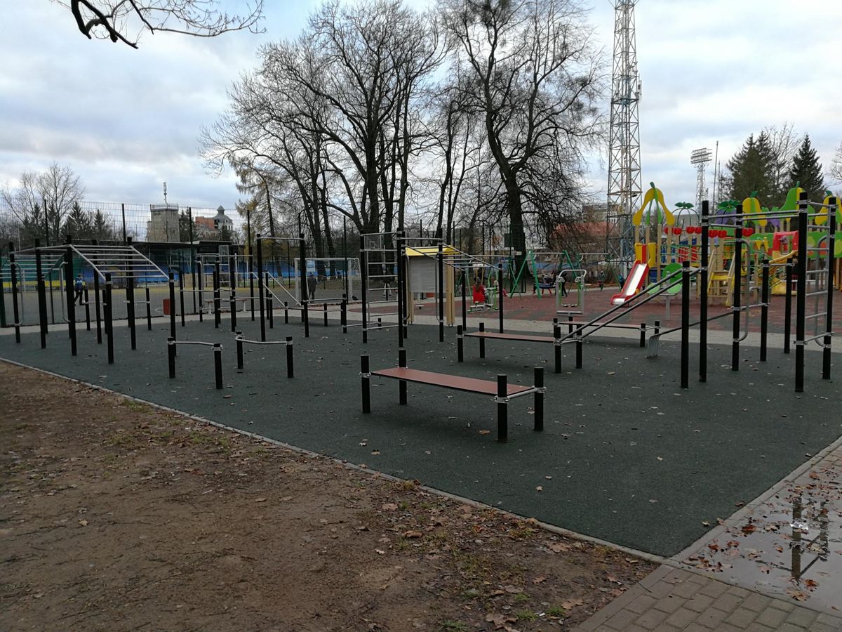 Outdoor Gym - Kaliningrad - Kaliningrad - Street Workout Park - РосКард - Russia - Spot