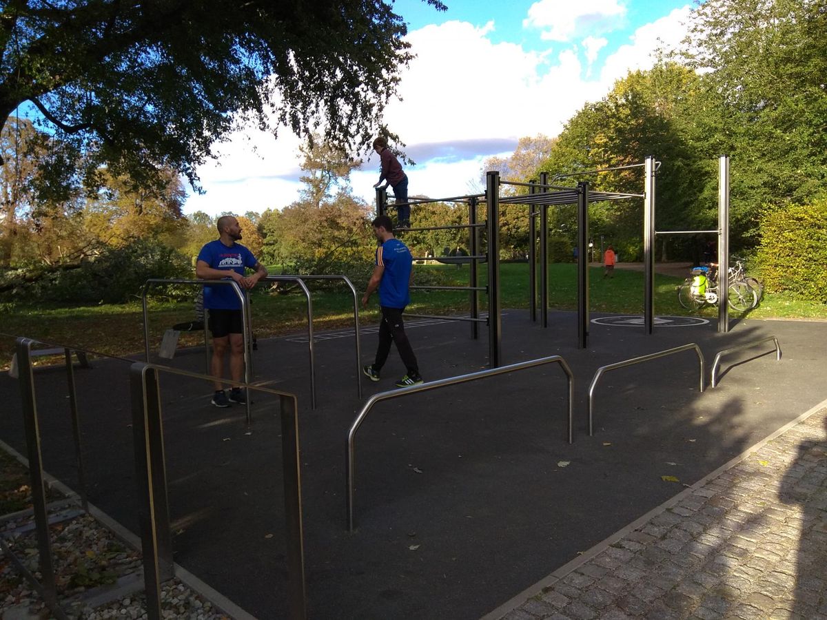 Berlin - Calisthenics Equipment- Insel der Jugend - Turnbar - Germany - Spot