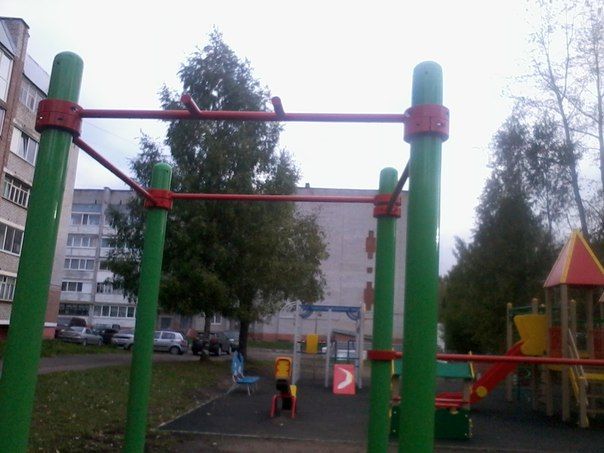 Outdoor Gym - Solikamsk - Solikamsk - Street Workout Park - ТЦ  Орбита - Russia - Spot