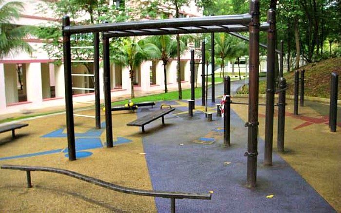 Singapore - Street Workout Park - Yew Tee Park - Singapore - Spot