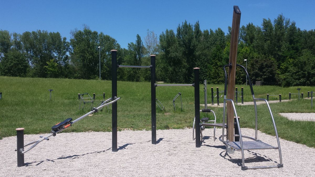 Modena - Outdoor Gym - Parco Enzo Ferrari - Italy - Spot