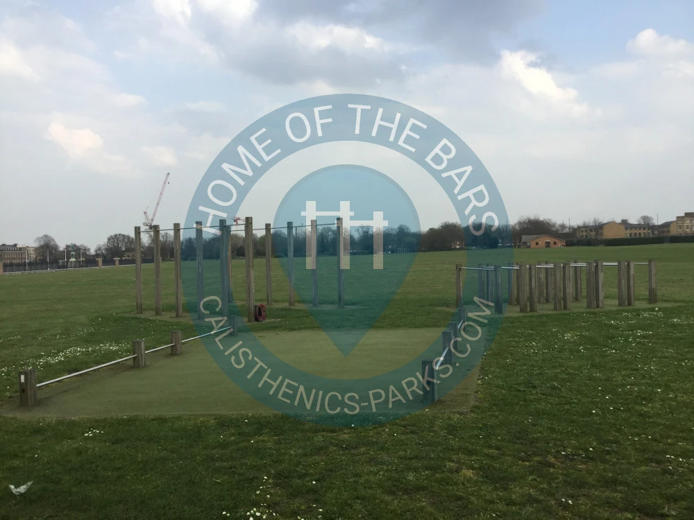 London - Calisthenics Stations - Outdoor Fitness Barrack Field - United Kingdom - Spot