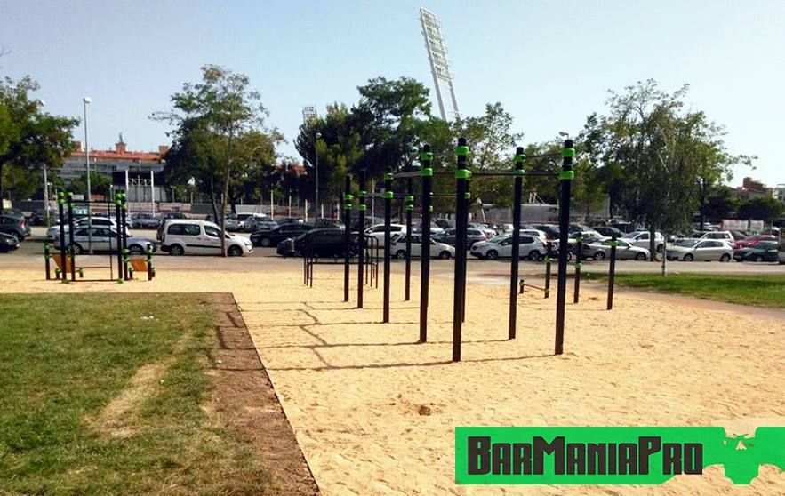 Barcelona - Calisthenics Park - Barmania.PRO - Spain - Spot