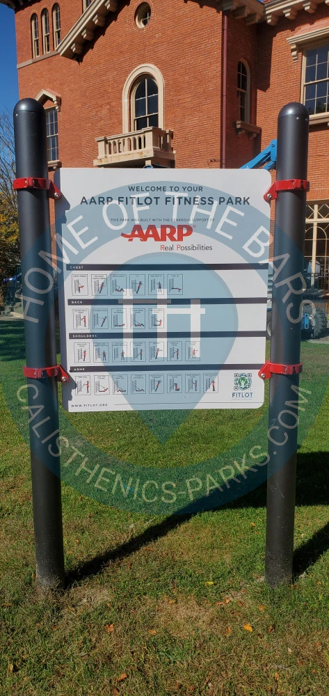 Calisthenics Facility - Newport - Aarp Fitlot Fitness Park - United States - Spot