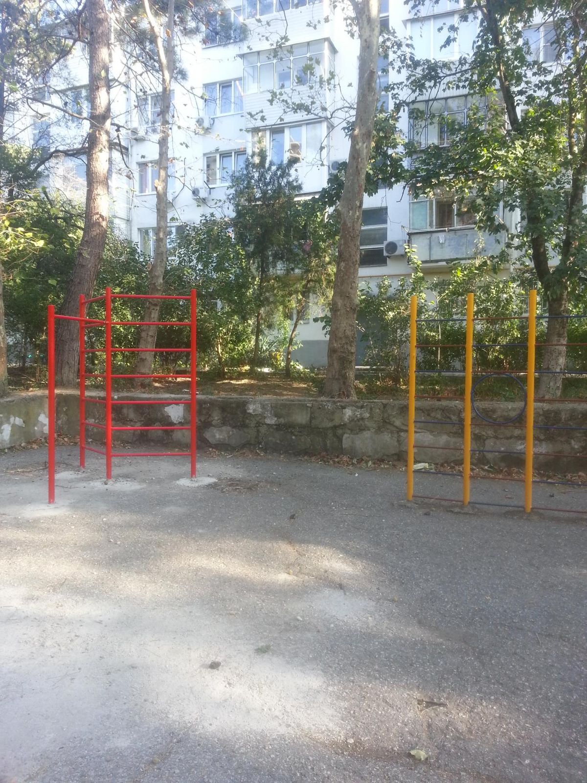Calisthenics park in Полевая улица, Толстый мыс, Геленджик, городской округ Геленджик, Краснодарский край, Южный федеральный округ, 353461, Россия