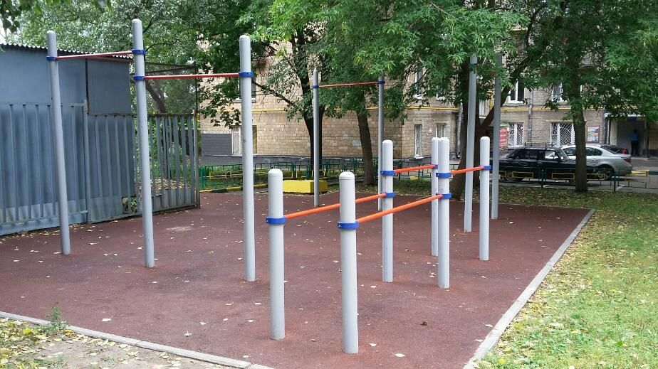 Outdoor Gym - Moscow - Moscow - Street Workout Park - Пр-Кт Ленинский - Russia - Spot