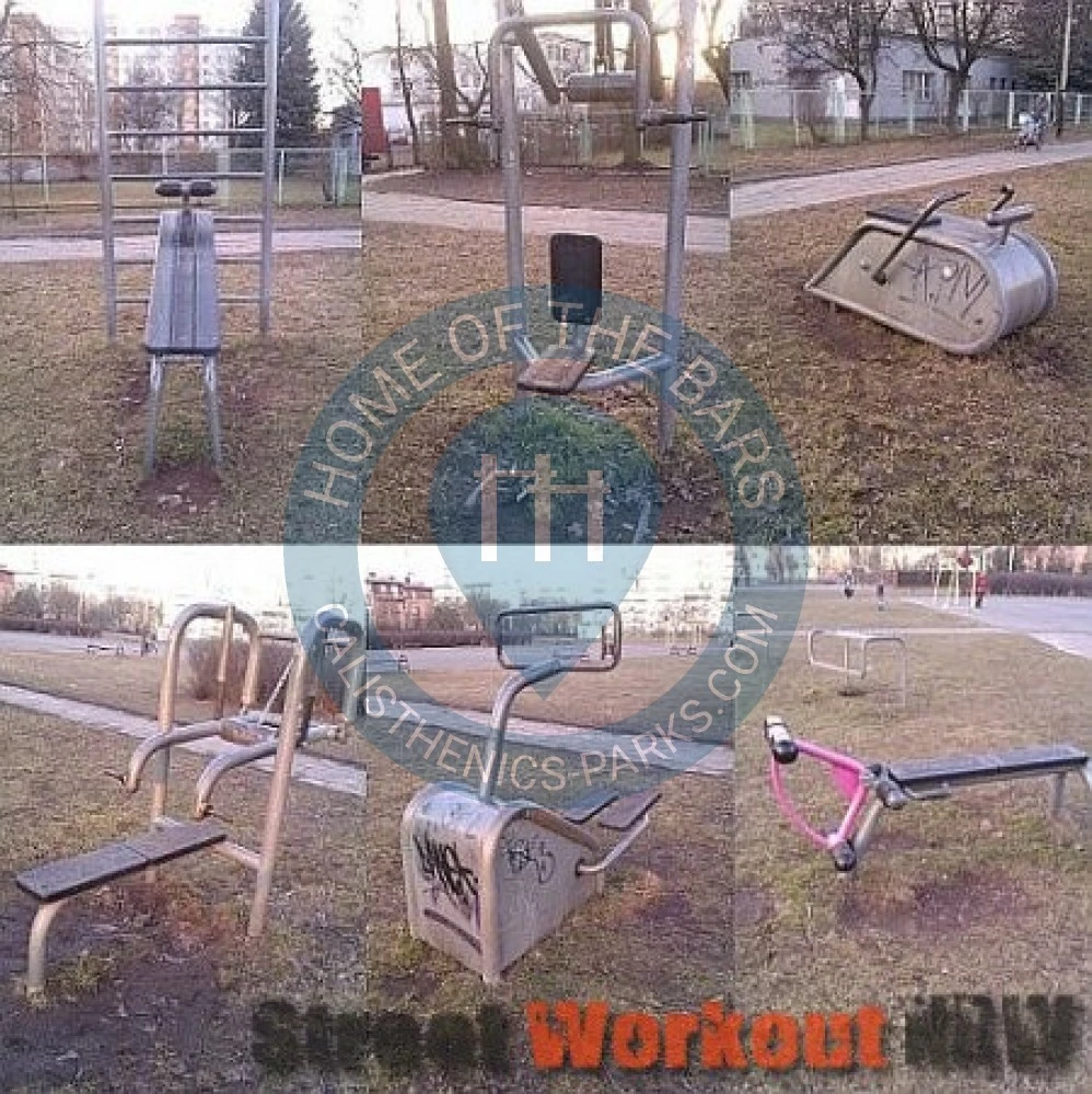 Łódź - Outdoor Gym - Park Imienia Legionow - Poland - Spot