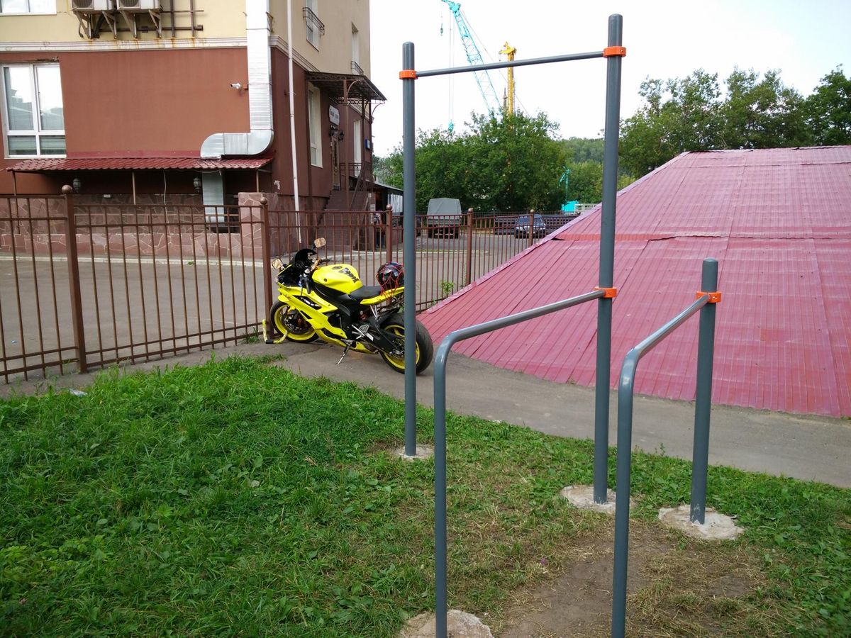 Outdoor Gym - Krasnogorsk - Krasnogorsk - Street Workout Park - Ш Ильинское - Russia - Spot