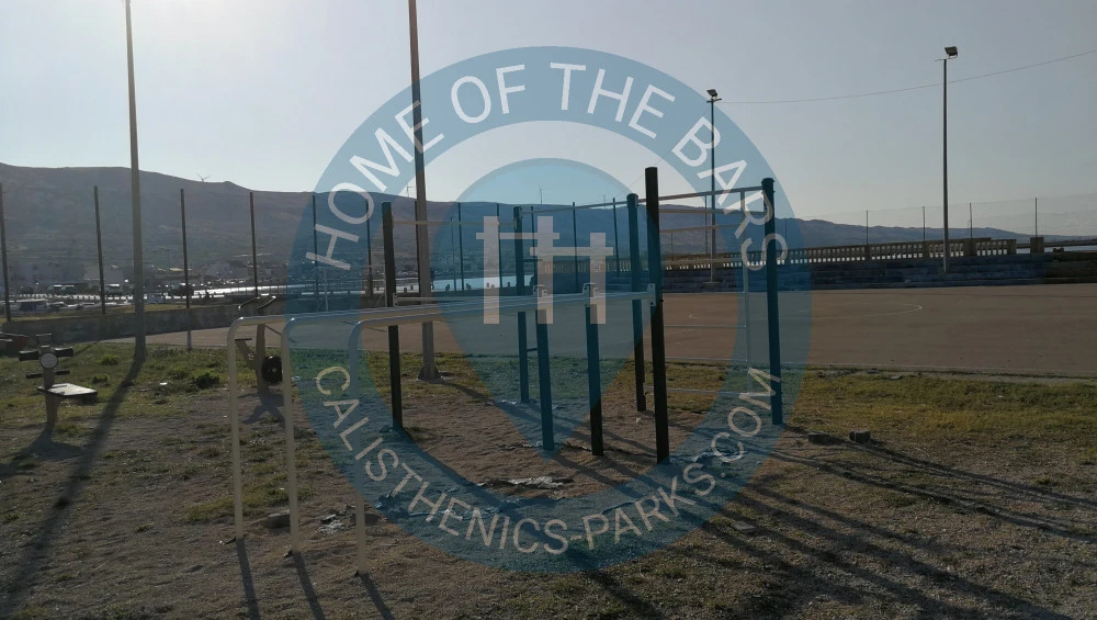 Calisthenics park in "Stara solana" Restoran-Grill-Pizza, 7, Prosika, Pag, Grad Pag, Zadarska županija, 23250, Hrvatska