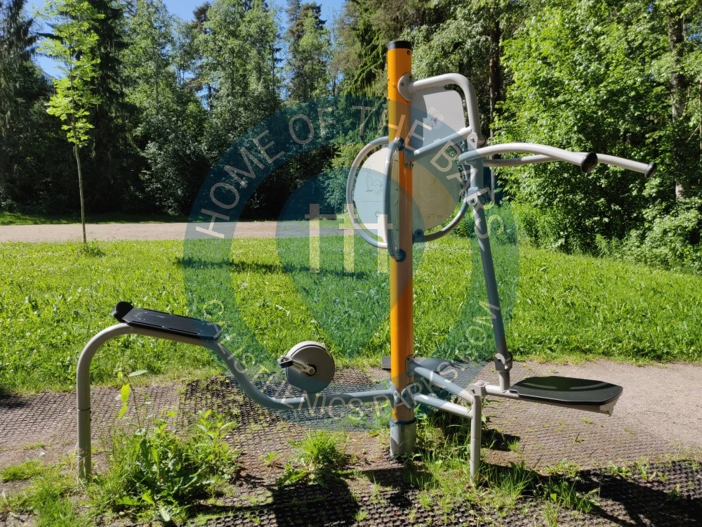 Calisthenics park in Mäklöörinkatu, Mukkula, Lahti, Lahden seutukunta, Päijät-Häme, Etelä-Suomen aluehallintovirasto, Manner-Suomi, 15240, Suomi / Finland