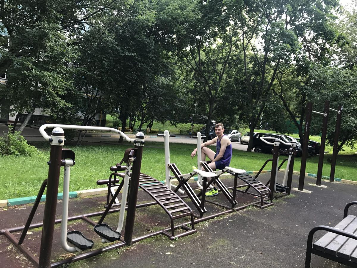 Calisthenics park in 11 к1, улица Молостовых, район Ивановское, Москва, Центральный федеральный округ, 111578, Россия