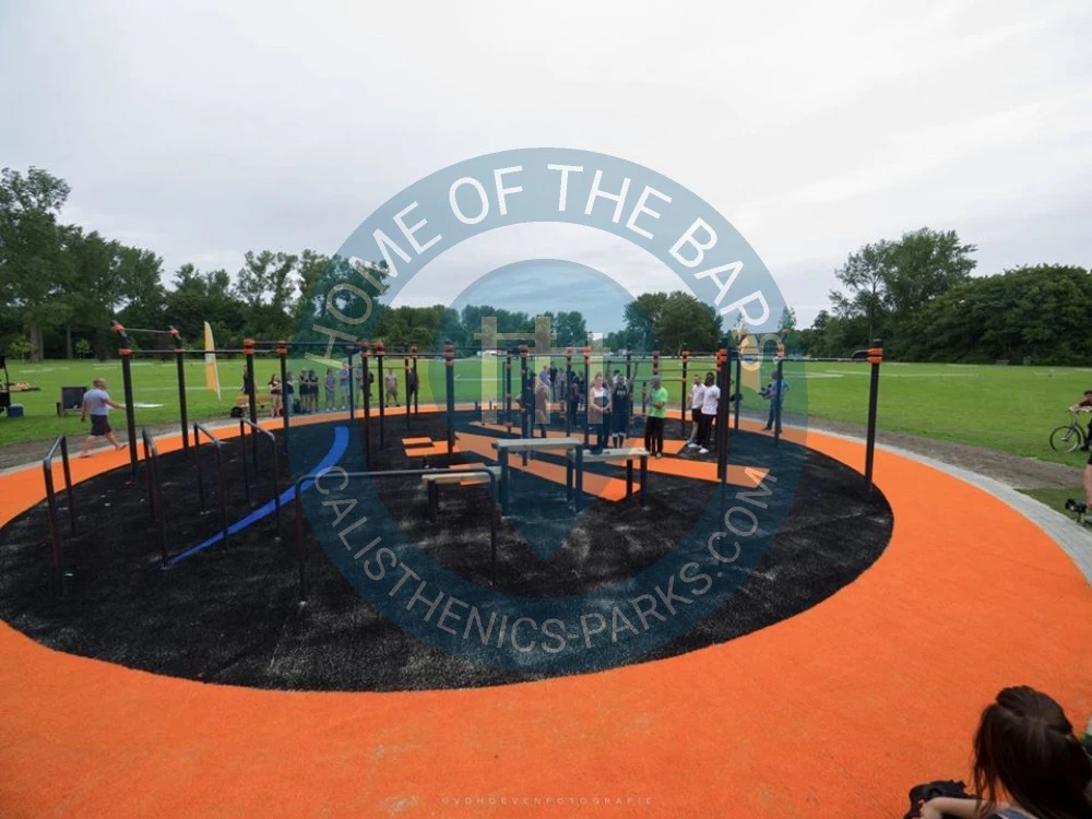 Calisthenics park in Hoofddorp-Omgeving, Hoofddorp, Haarlemmermeer, Noord-Holland, Nederland, 2131 LX, Nederland
