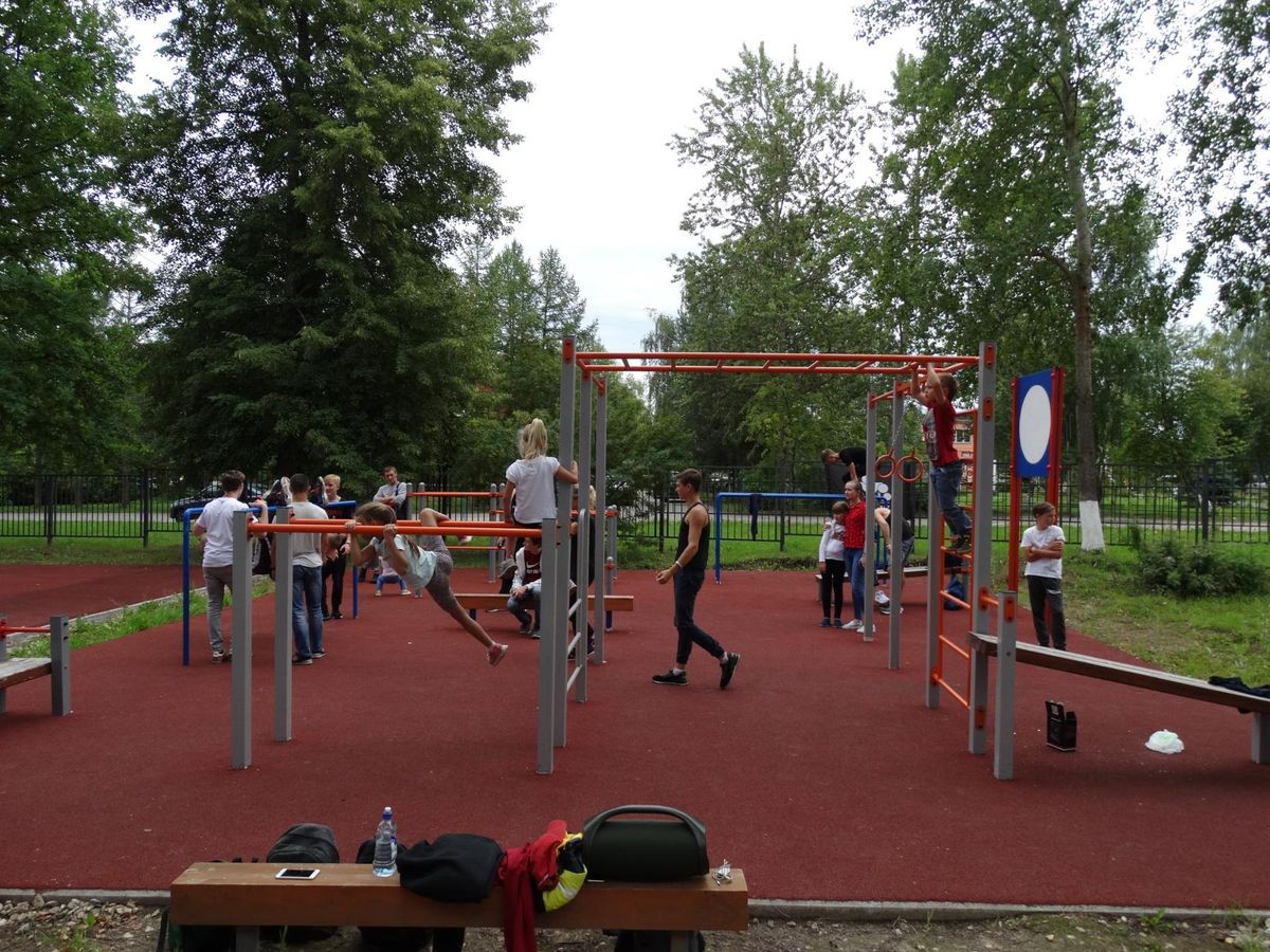 Outdoor Gym - Yegoryevsk - Yegoryevsk - Street Workout Park - Новая Улица - Russia - Spot
