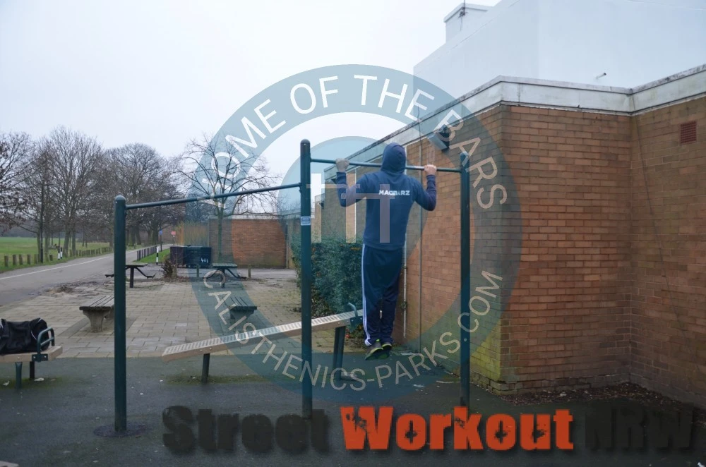 London - Street Workout Park at Linford Christie Stadium - United Kingdom - Spot