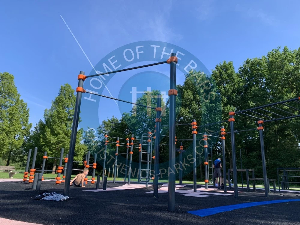 Calisthenics park in Hoofddorp-Omgeving, Hoofddorp, Haarlemmermeer, Noord-Holland, Nederland, 2131 LX, Nederland