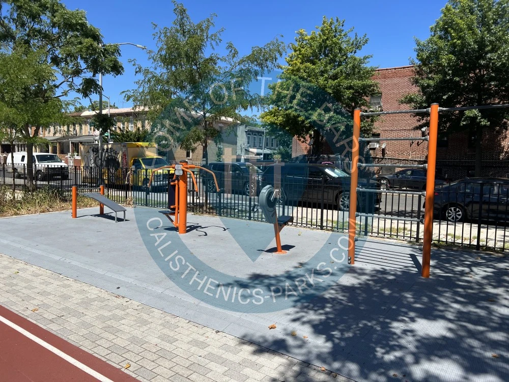 Calisthenics park in 108, Livonia Avenue, Brownsville, Brooklyn, Kings County, City of New York, New York, 11212, United States