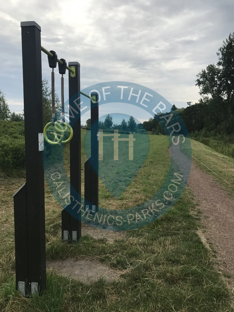 Calisthenics park in Noordelijke Randweg, Marlot, Haagse Hout, Den Haag, Zuid-Holland, Nederland, 2591 CZ, Nederland