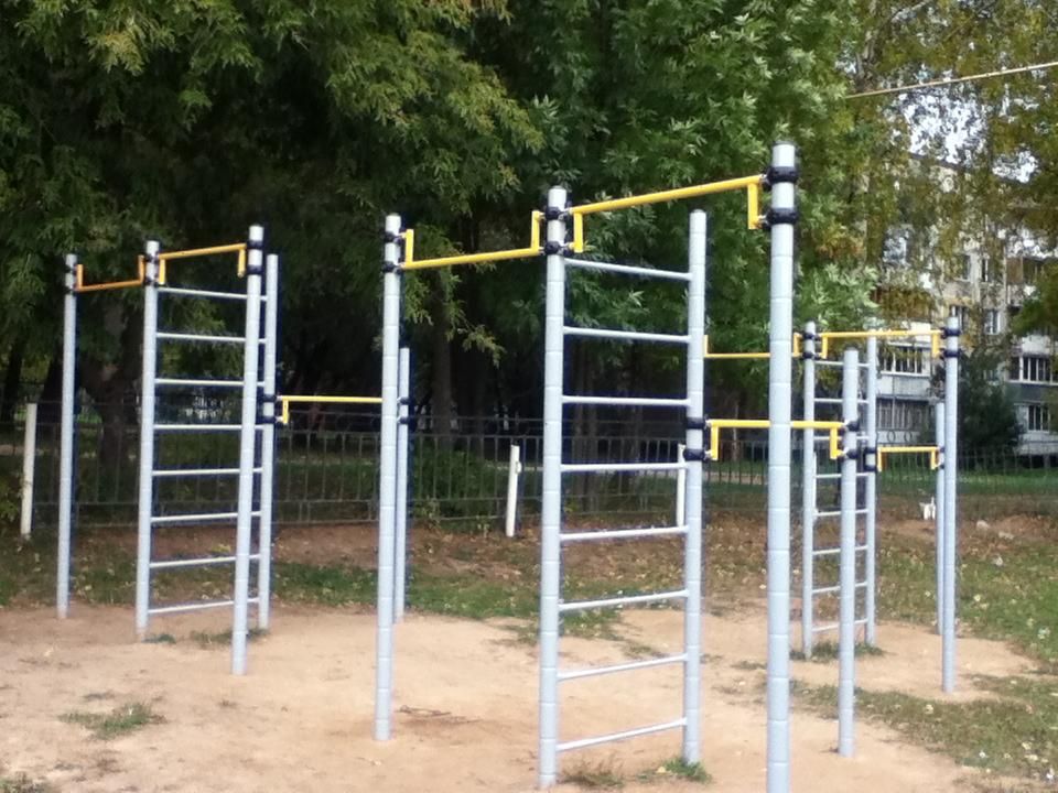 Outdoor Gym - Cheboksary - Cheboksary - Outdoor Gym - Школа № 29 - Russia - Spot