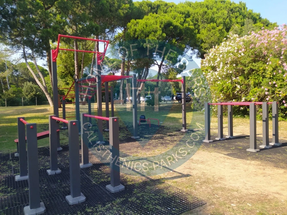 Outdoor Gym - Cavallino-Treporti - Calisthenics Park Struttura Pineta Ca' Savio - countries. - Spot
