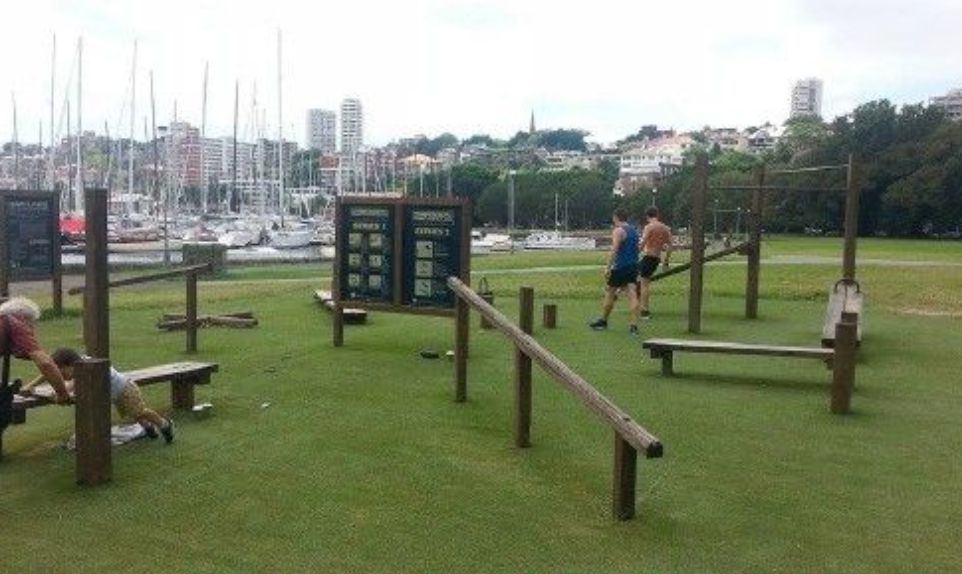 Sydney - Street Workout Park - Rushcutters Bay Park - Australia - Spot