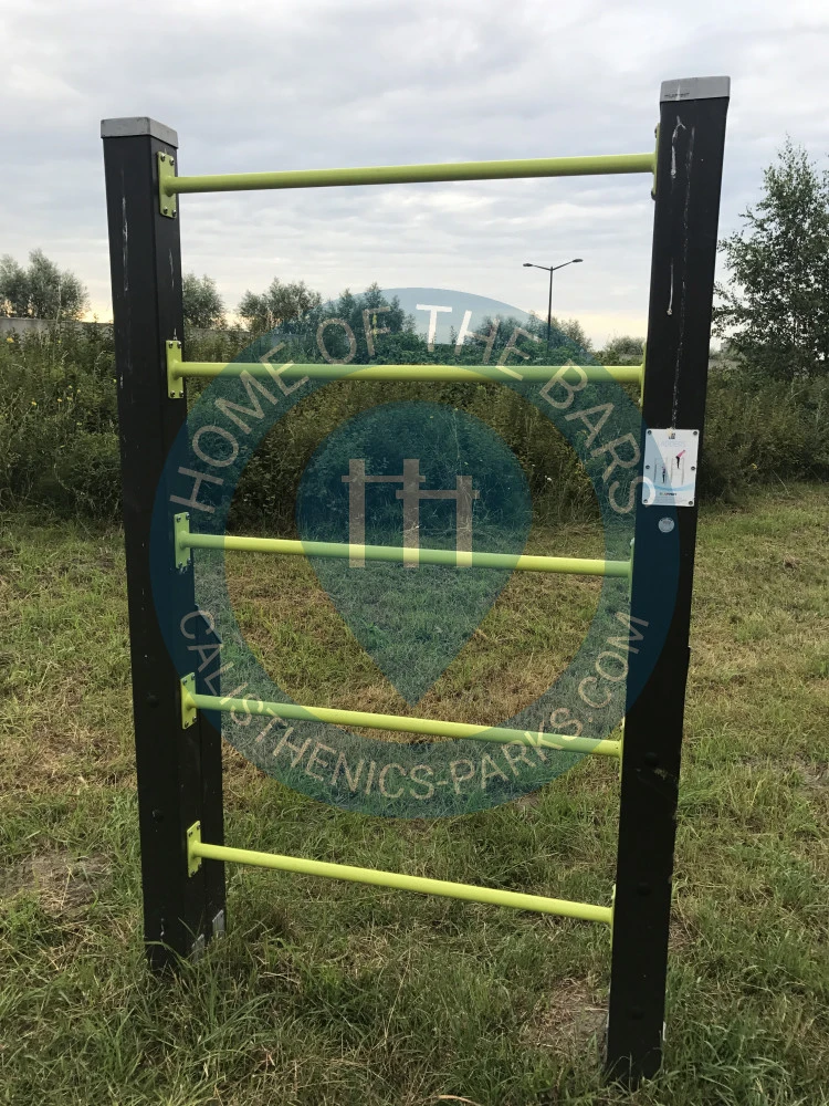 Calisthenics park in Noordelijke Randweg, Marlot, Haagse Hout, Den Haag, Zuid-Holland, Nederland, 2591 CZ, Nederland