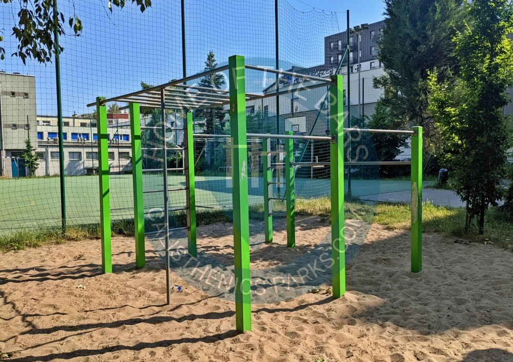 Exercise Park - Warsaw - DOSiR Praga Północ (Jagiellońska) - Street Workout Park - Poland - Spot