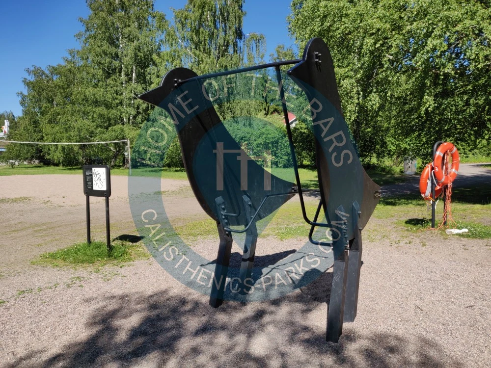 Fitness Facility - Lahti - Outdoor Fitness Merrasjärvi beach - Finland - Spot