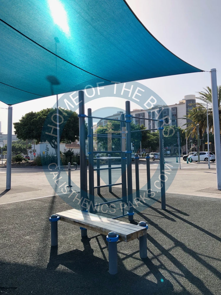 Calisthenics park in Vía de Servicio Los Llanos, El Cabo, Salud-La Salle, Santa Cruz de Tenerife, Canarias, 38003, España