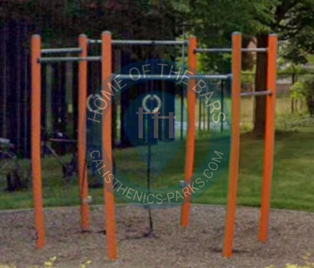 Outdoor Gym - Roeselare - Pull up Bars Kattestraat Geitenpark - Belgium - Spot