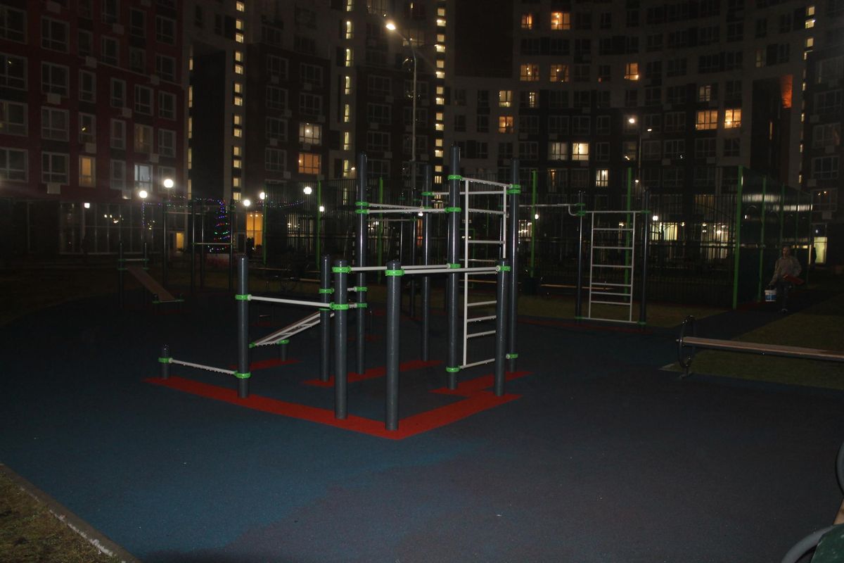 Outdoor Gym - Korolev - Korolev - Aire de Fitness - Улица Академика Легостаева - Russia - Spot