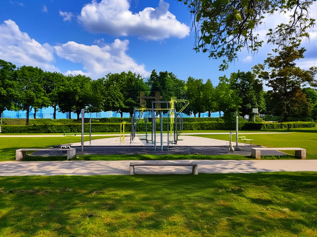 Calisthenics park in 
Address
                                    Litostrojska Cesta 53, 1000 Ljubljana, Slovenia
                            