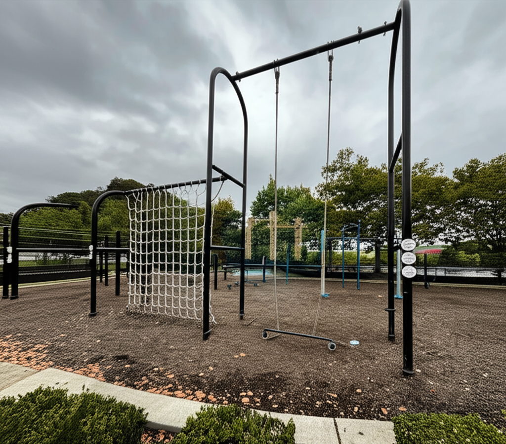 Outdoor Gym - Weehawken - Lincoln Harbor Park Exercise Equipment New York - countries. - Spot