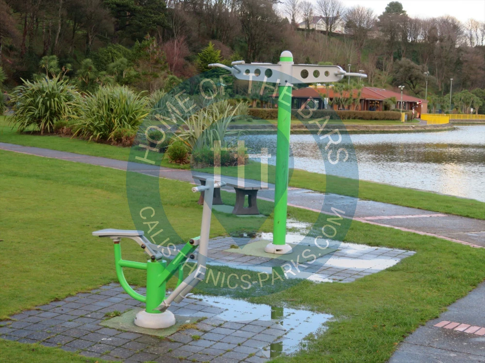 Calisthenics park in Windsor Road, Ramsey, Garff, Isle of Man