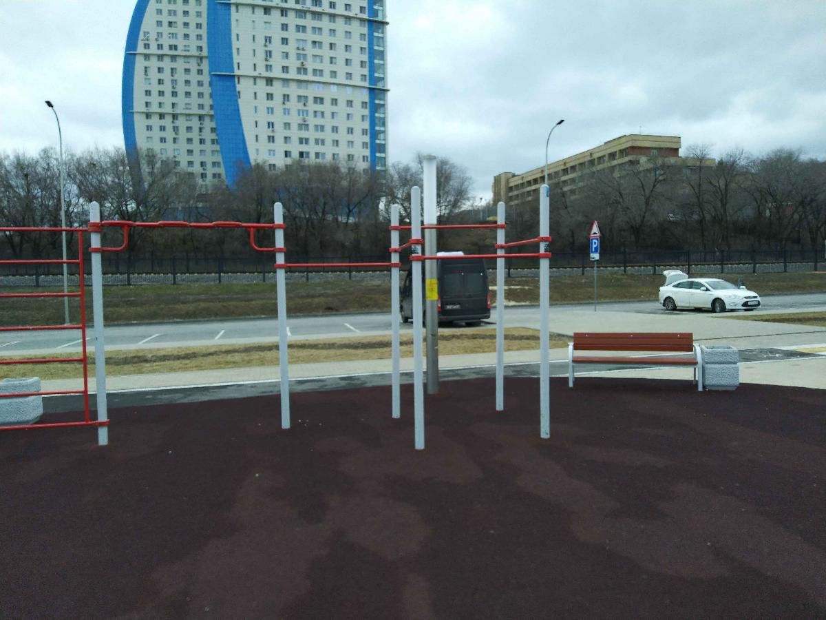 Outdoor Gym - Volgograd - Volgograd - Street Workout Park - Улица Комсомольская - Russia - Spot