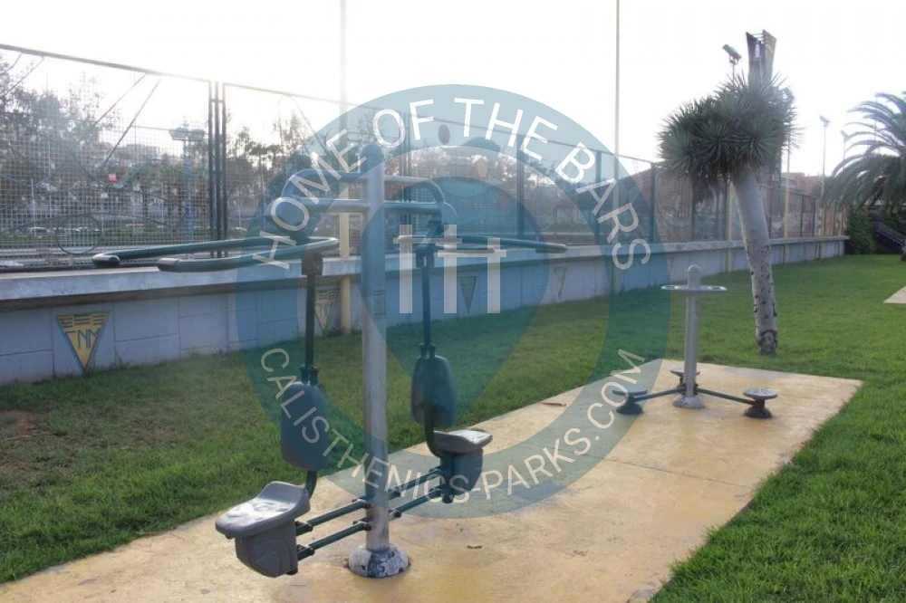 Calisthenics park in Club de natación Metropole, Calle Beethoven, Ciudad Jardin, Las Palmas de Gran Canaria, Las Palmas, Canarias, 35005, España