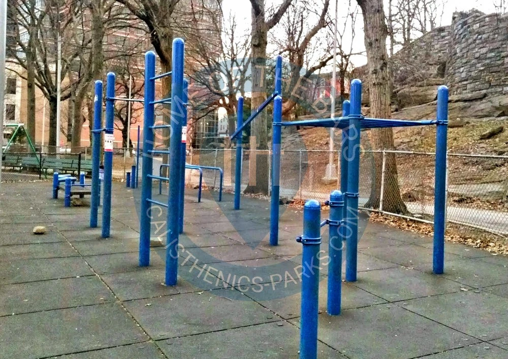 New York City - Calisthenics Park - Marcus Garvey Park - United States - Spot