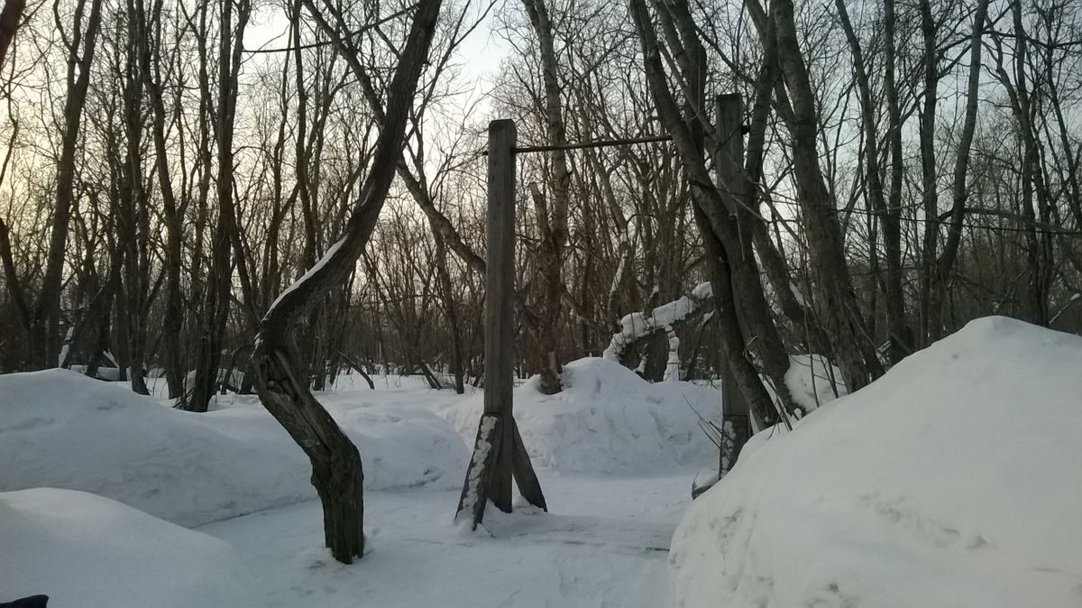 Outdoor Gym - Vorkuta - Vorkuta - Street Workout Park - Переулок Парковый - Russia - Spot