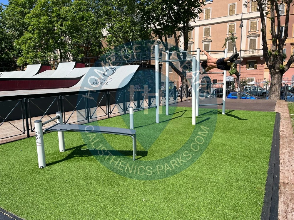 Exercise Park - Rome - Colosseum sport park - Italy - Spot