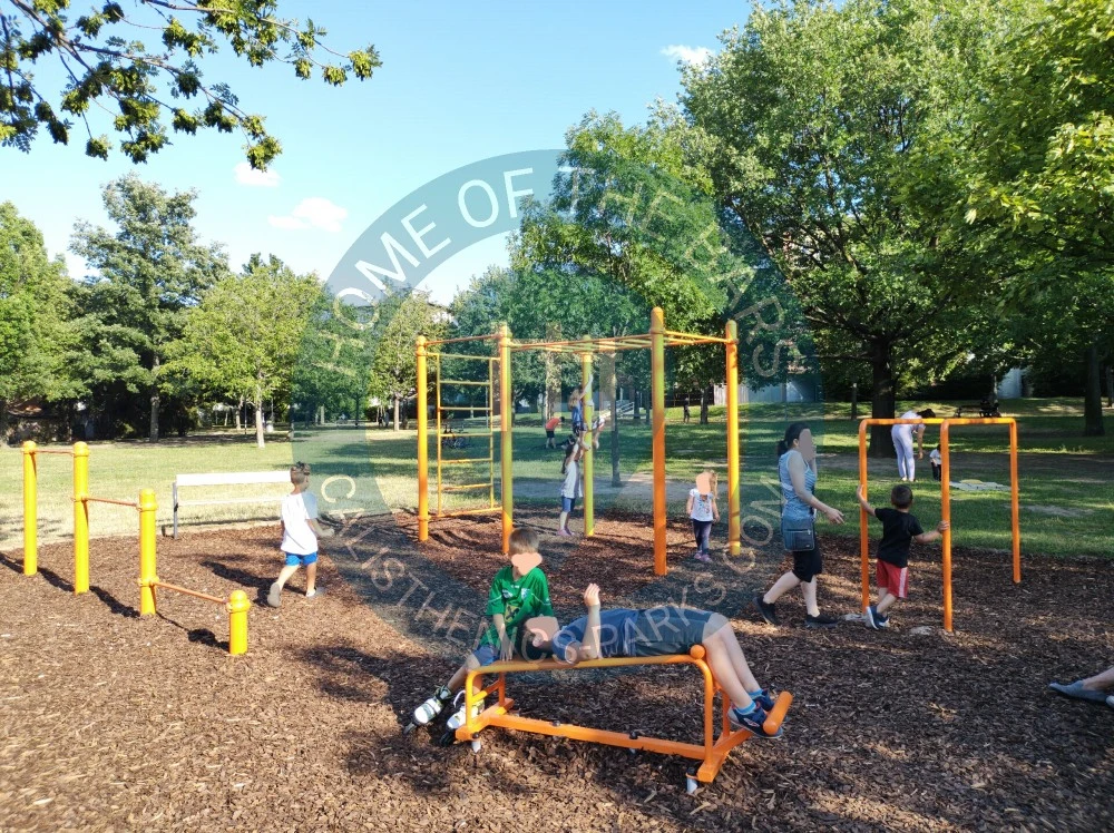 Outdoor Gym - Simmering - Street Workout Park Wasserspielplatz - Leberberg - Austria - Spot