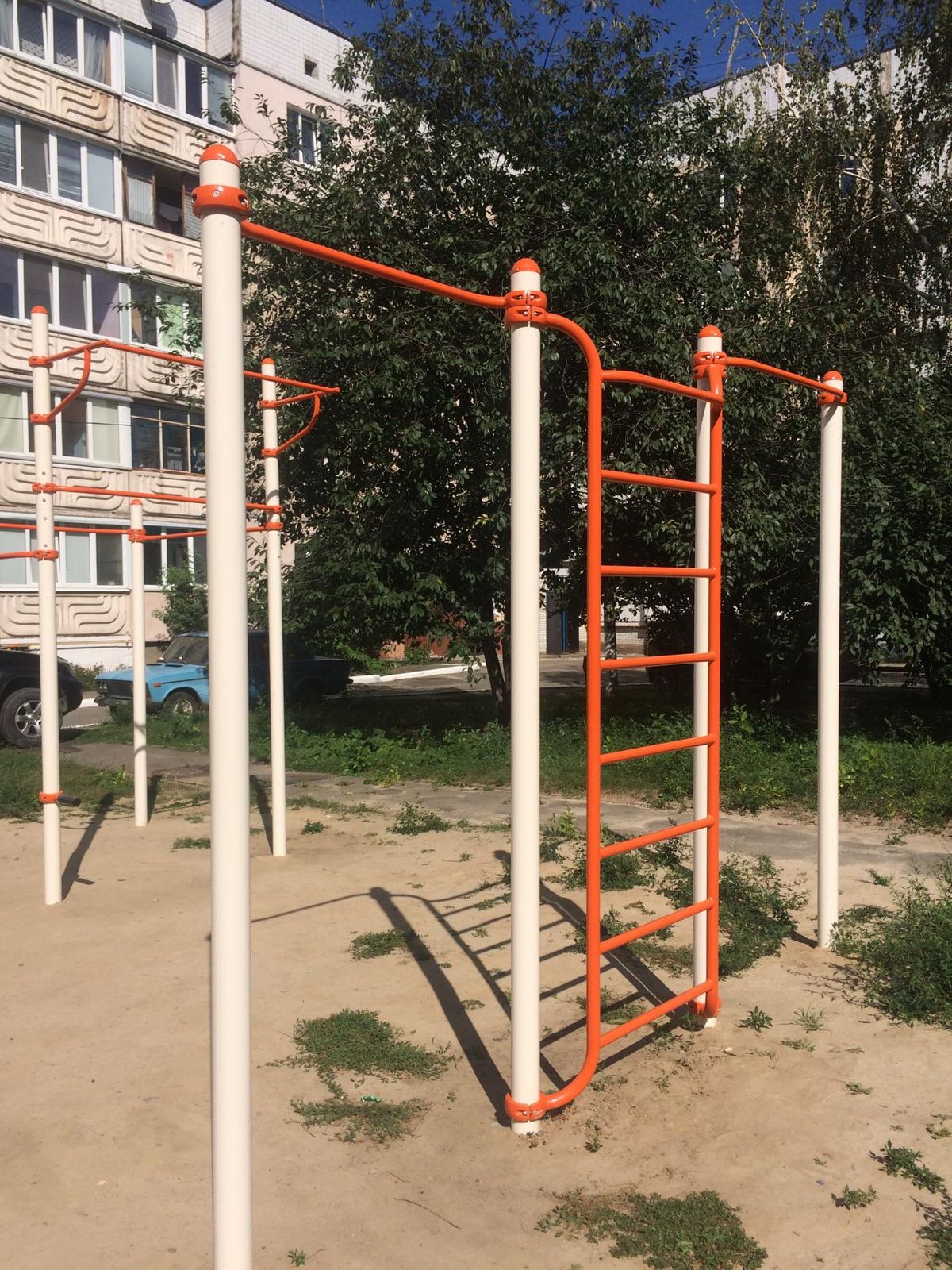 Outdoor Gym - Hostomel - Hostomel - Street Workout Park - Магазин  Городок - Ukraine - Spot