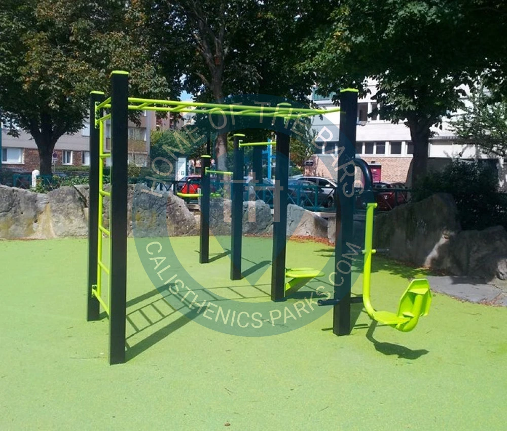 Gennevilliers - Calisthenics Park - Rue Chateaubriant - France - Spot